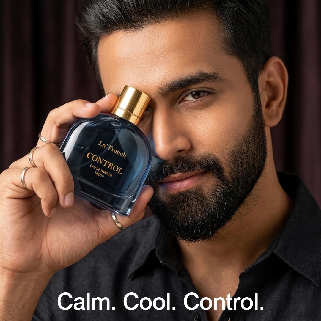 La French Control Perfume 100ml – Unisex Long Lasting Eau De Parfum for Men & Women | Premium Fragrance | Perfect for daily wear & gifting.