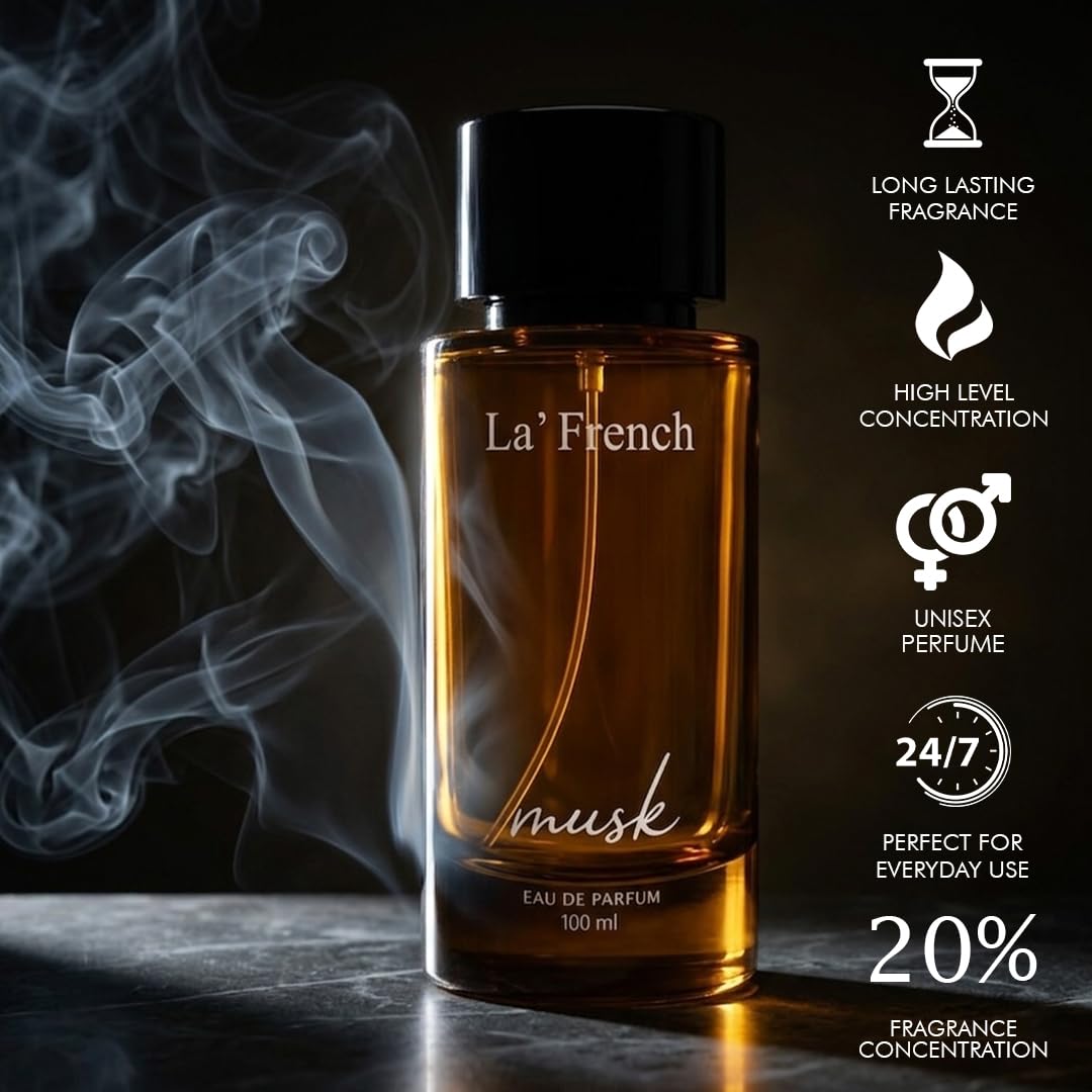 Musk Perfume for Men & Women - 100ml