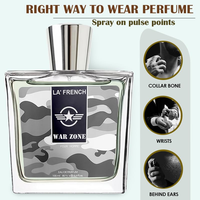 War Zone Perfume  For Men - 100ml