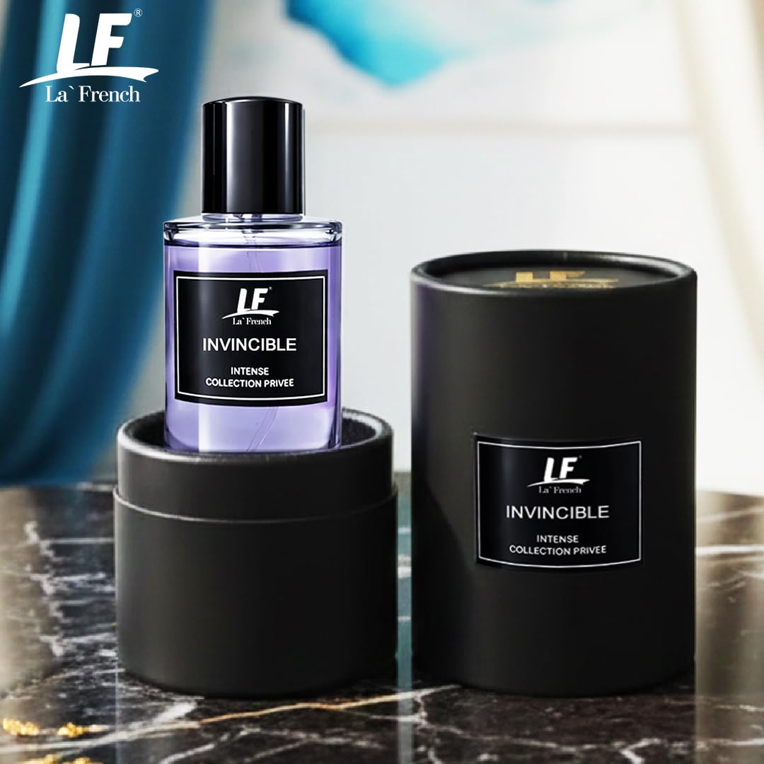 La French Invincible Perfume-50ml | Perfume for Men & Women | Intense Collection Privee | Long-Lasting Luxury Fragrance | Rich, Bold & Elegant Scent