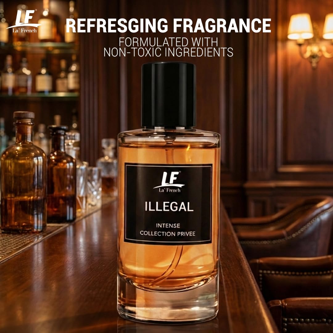 La French Illegal Intense Perfume for Men & Women 100ml – Long Lasting Luxury Fragrance | Premium Eau De Parfum