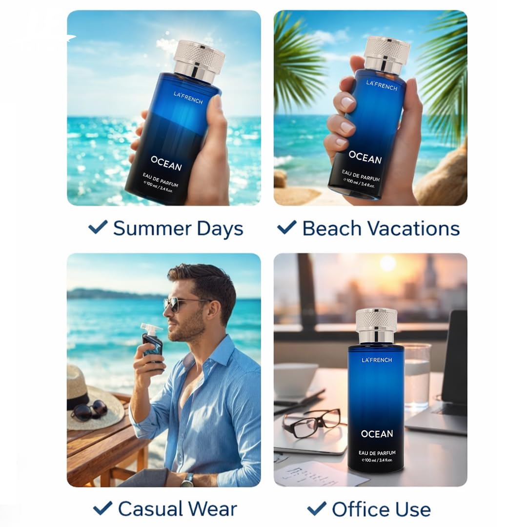 Ocean Eau De Parfum for Men and Women - 100ml