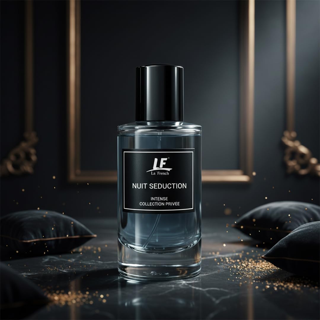 La French Nuit Seduction Intense Perfume for Men & Women | Long Lasting Luxury Fragrance | Collection Privée