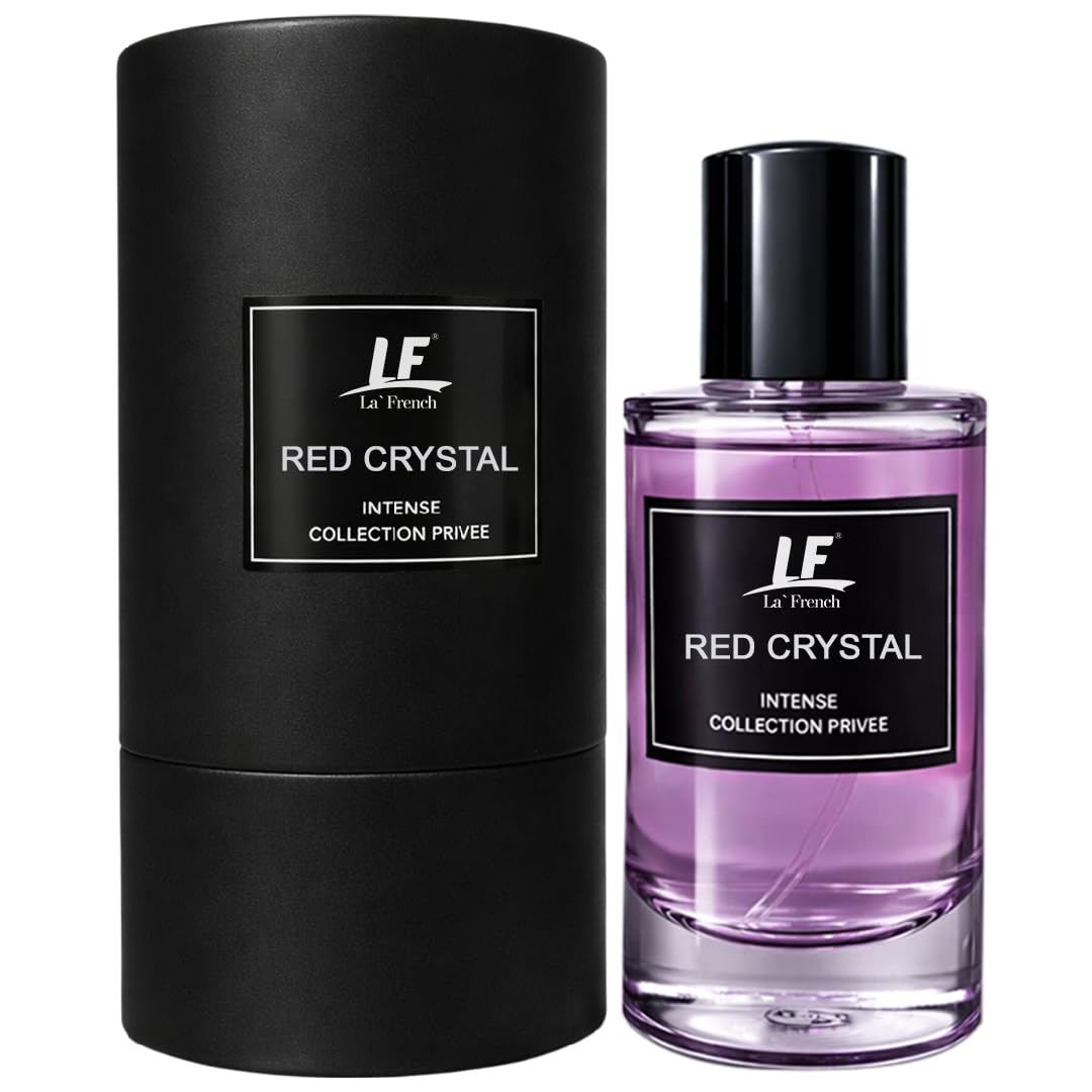 La French Red Crystal Perfume-50ml | Perfume for Men and Women | Intense Collection Privee | Long-Lasting Luxury Fragrance | Premium Unisex Perfume | Rich, Bold & Elegant Scent