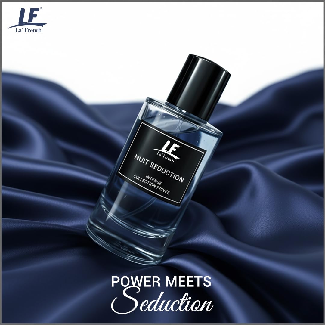 La French Nuit Seduction Intense Perfume for Men & Women 100ml | Long Lasting Luxury Fragrance | Collection Privée