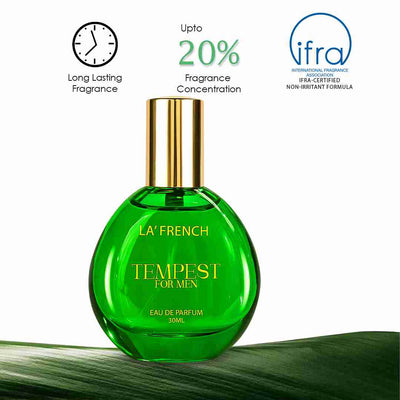 La French Tempest Perfume for Men - 30ml - hover