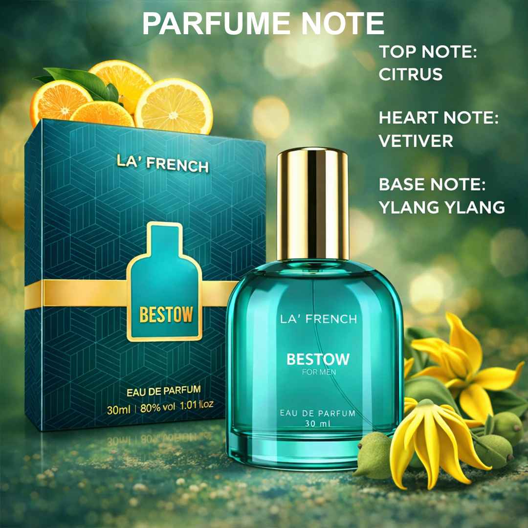 La French Bestow Perfume Scent For Men - 30ml