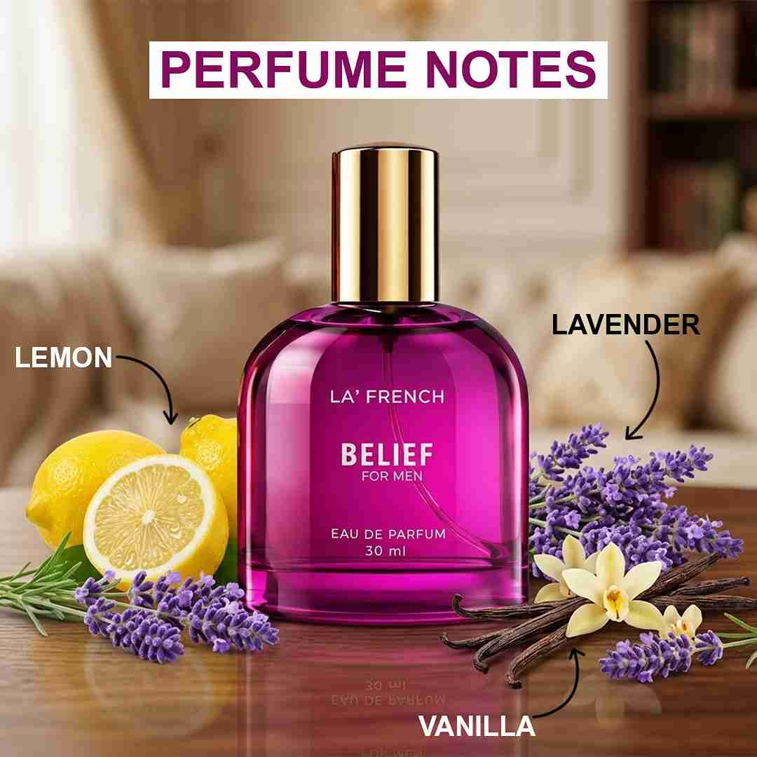 La French Belief Perfume Scent For Men - 30ml