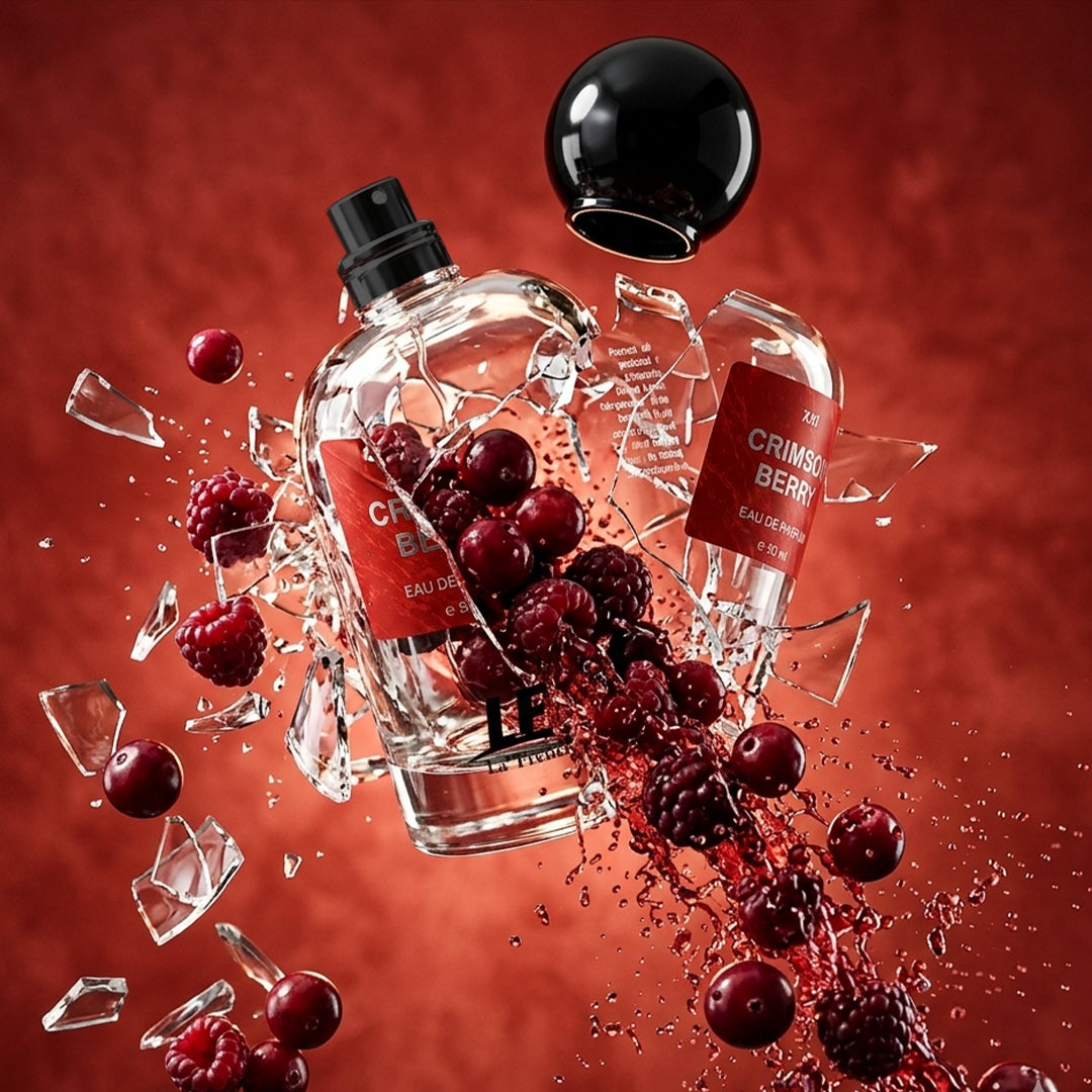 La French Crimson Berry Unisex Perfume 50ml | Long Lasting Fruity Berry Fragrance