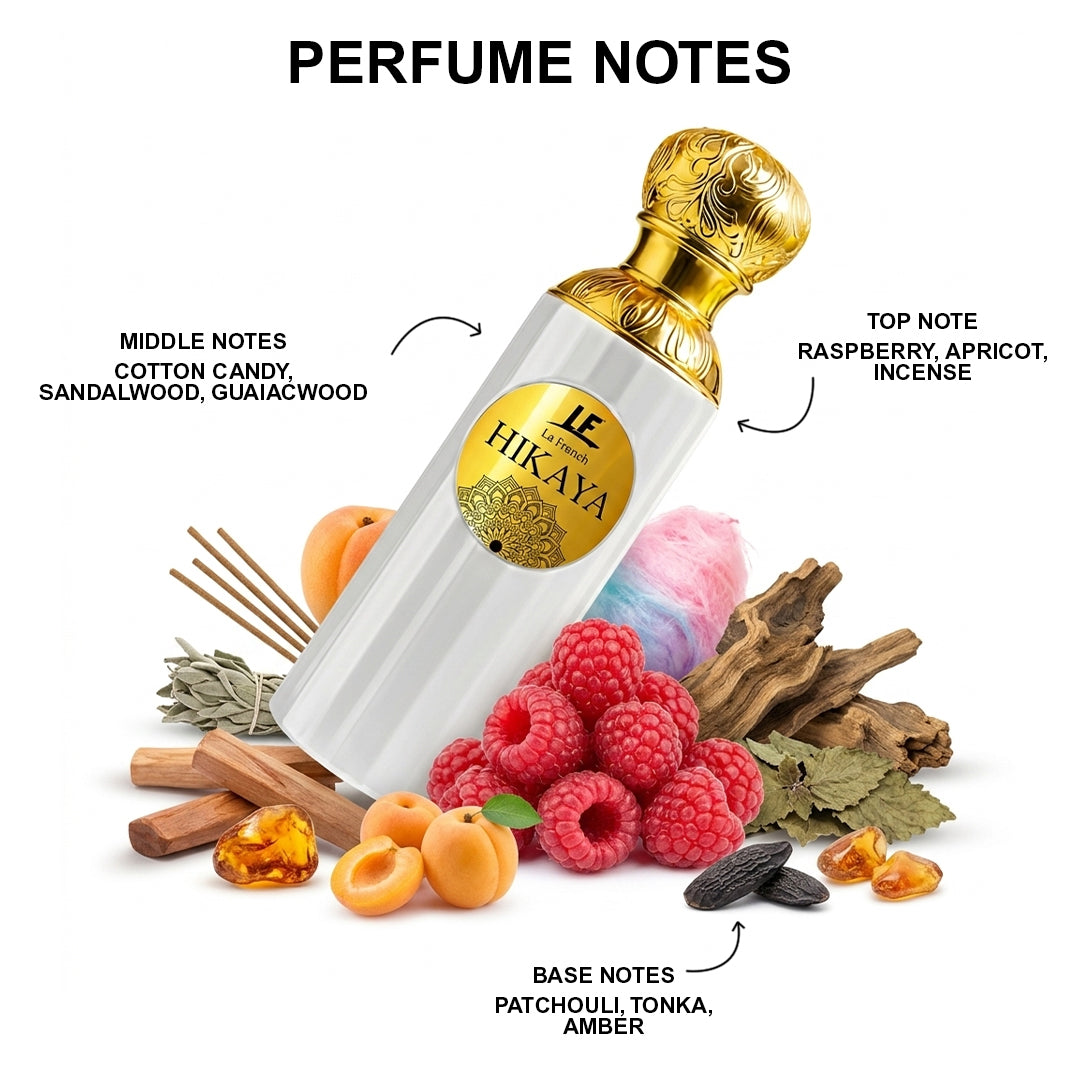 La French Hikaya Lunar Moon Perfume 100ml | Premium Unisex Fragrance | Long- Lasting Luxury Scent for Men & Women