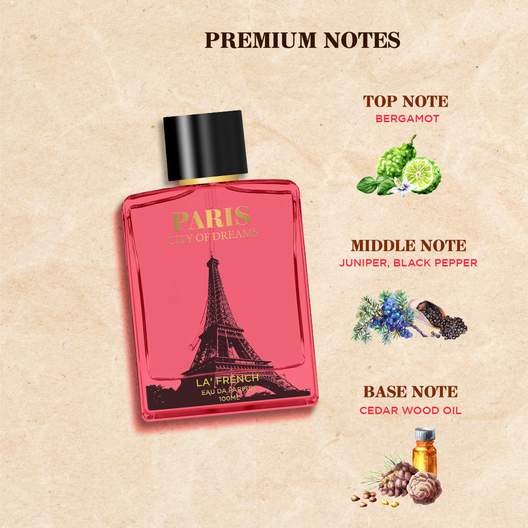 City of Dreams Paris Perfume for Men And Women 100ml