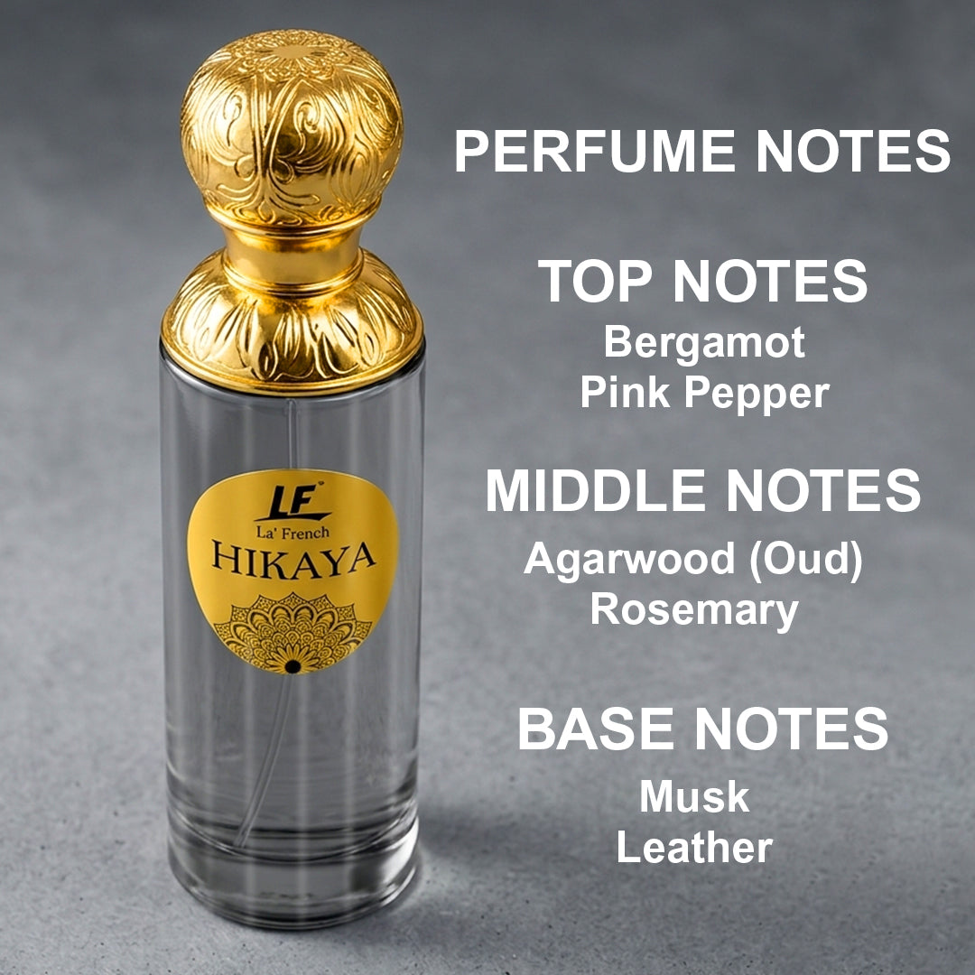 La French Hikaya Imperial Blend Unisex Perfume-100ml | Long Lasting Luxury Perfume | Best Perfume for Men and Women