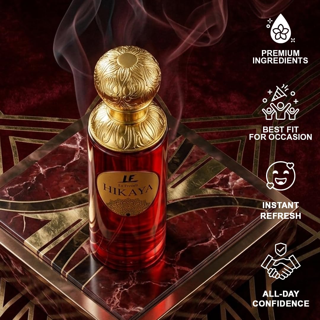 La French Hikaya Valley of Scents Unisex Perfume-100ml | Long-Lasting Perfume For Men & Women