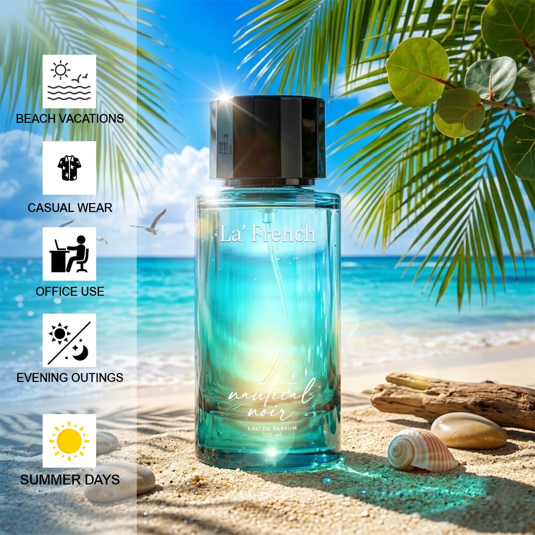 Nautical Noir Perfume for Men & Women - 100ml