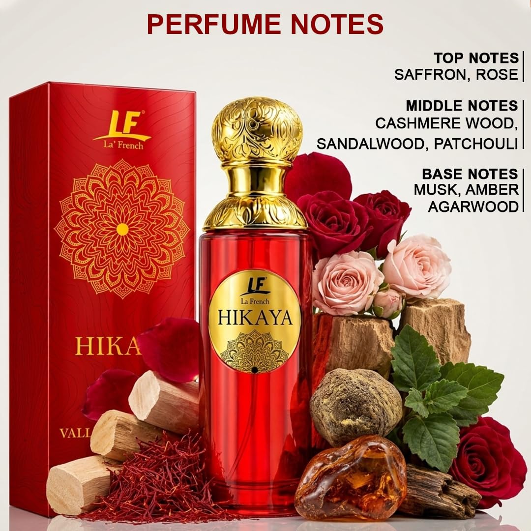 La French Hikaya Valley of Scents Unisex Perfume-100ml | Long-Lasting Perfume For Men & Women