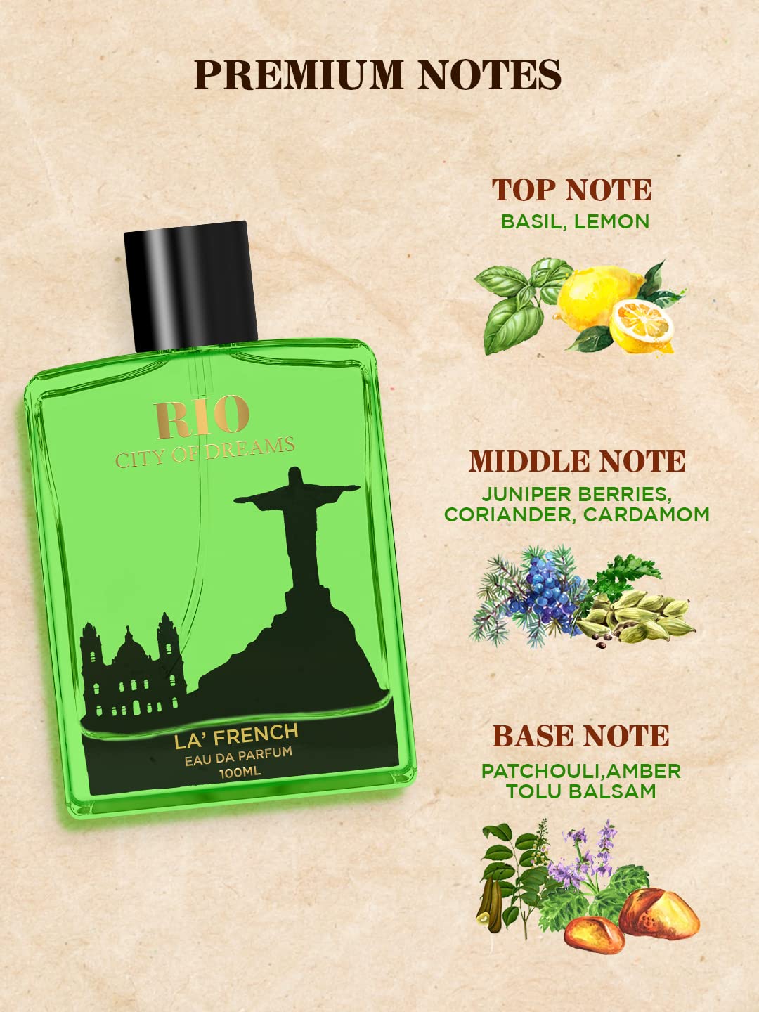 City of Dreams - Rio -Perfume for Men And Women - 100ml