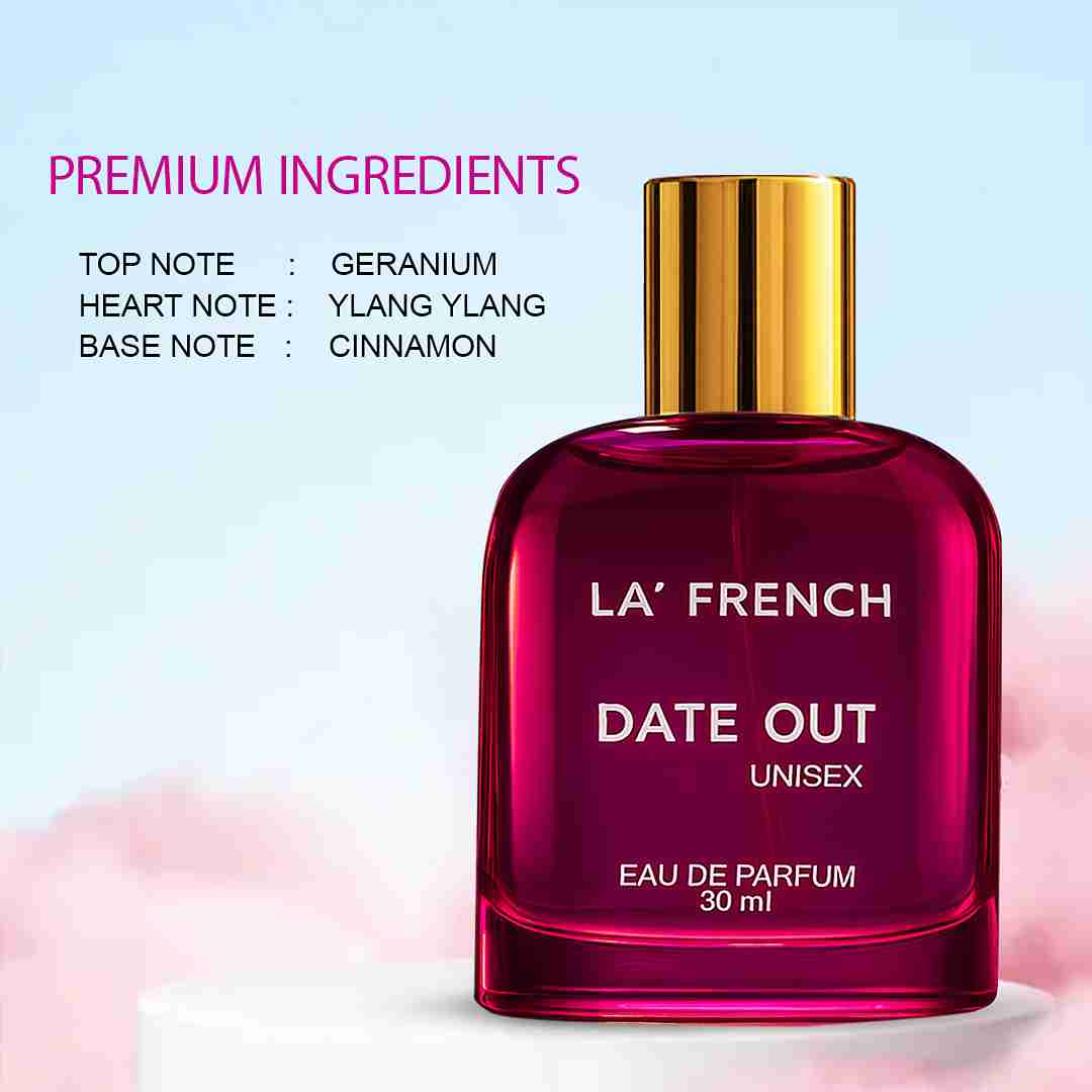 La French Date Out Perfume for Men And Women - 30ml
