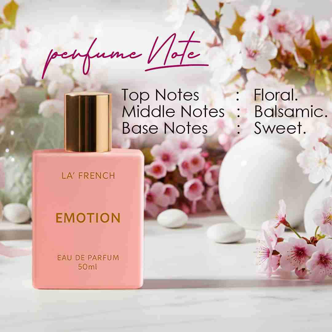 La French Alpha Women & Emotion Women Perfume Gift Set 50ml X 2 Pcs