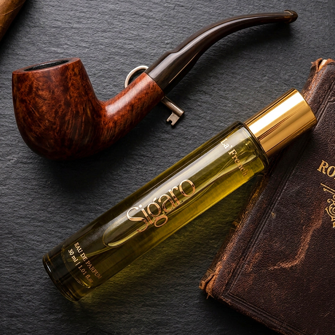 La French Sigaro Perfume 30ml | Long Lasting Tobacco Woody Spicy Fragrance for Men & Women | Premium Unisex Eau De Parfum | Rich & Bold Signature Scent