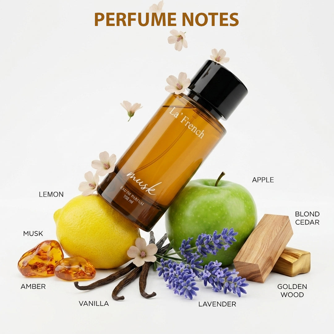 Musk Perfume for Men & Women - 100ml