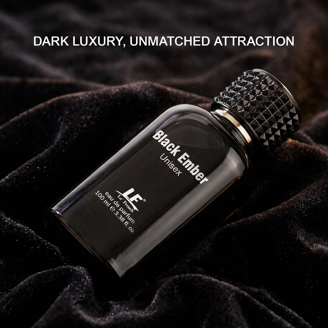 La French Black Ember Unisex Perfume 100ml | Long Lasting Premium EDP for Men & Women