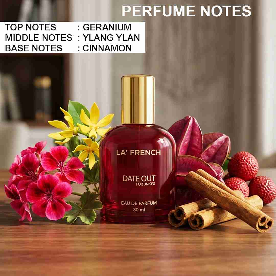 La French Perfume Gift Set for Men & Women 3x30ml - Hang Out | Look Out | Date Out