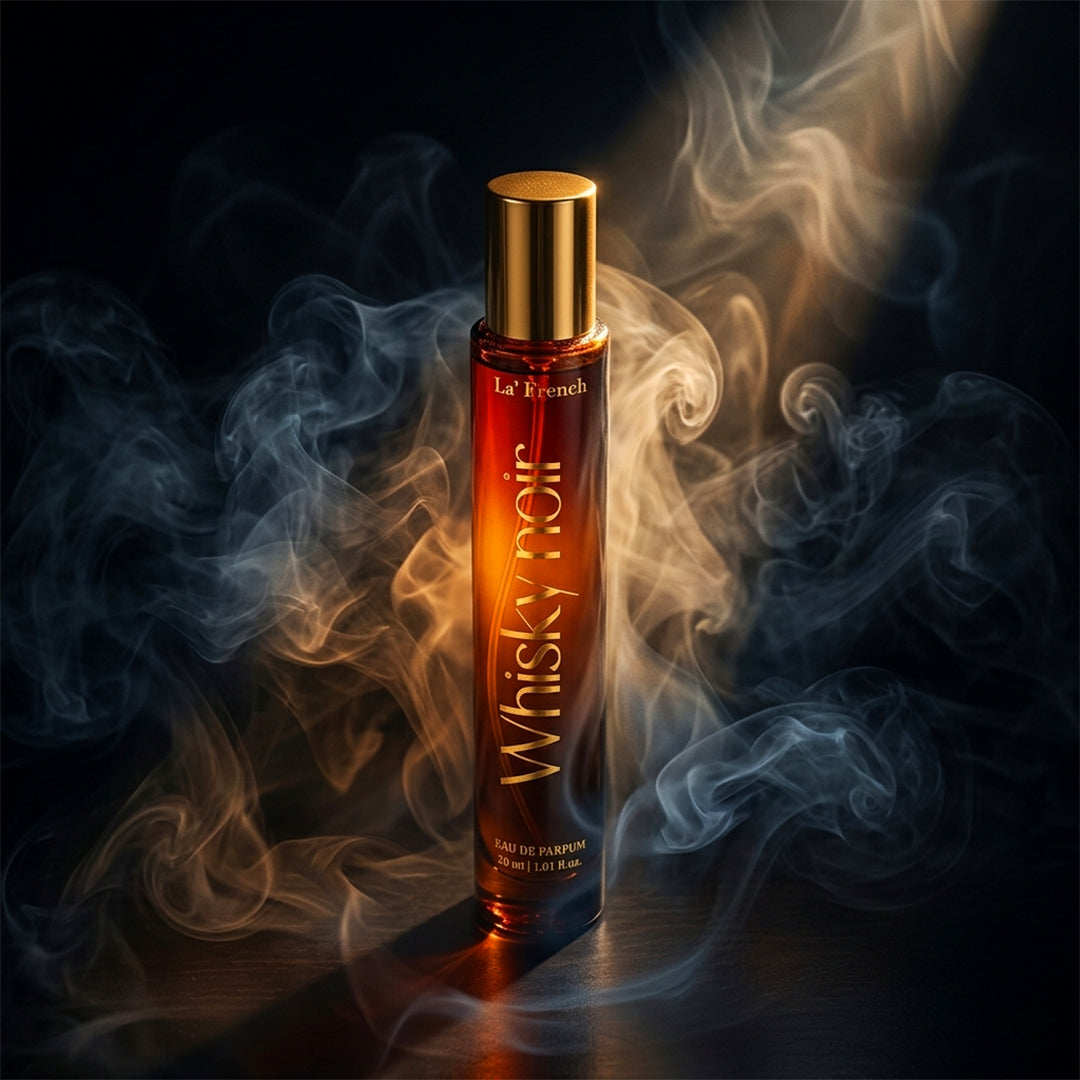 La French Whisky Noir Eau De Parfum 30ml | Premium Long-Lasting Bold Woody Perfume for Men