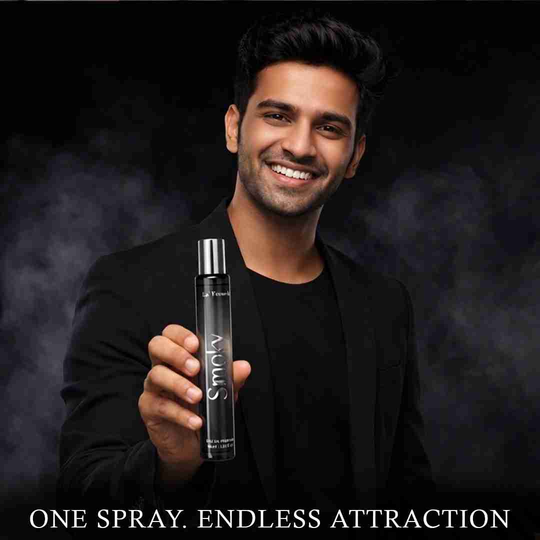 La French Smoky Perfume 30ml | Long Lasting Smoky Woody Spicy Fragrance for Men  Dark & Intense Signature Scent