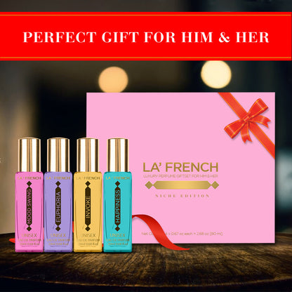gift for him & her perfume set