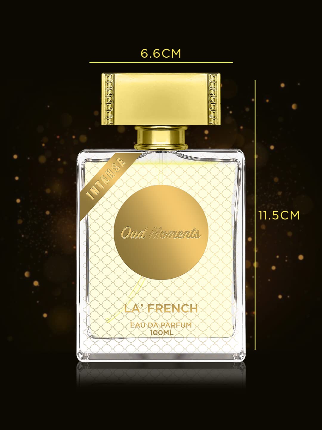 Oud Moment Luxury Perfume for Men & Women | 100ml Long Lasting Oud Fragrance | Warm, Woody & Sophisticated Scent