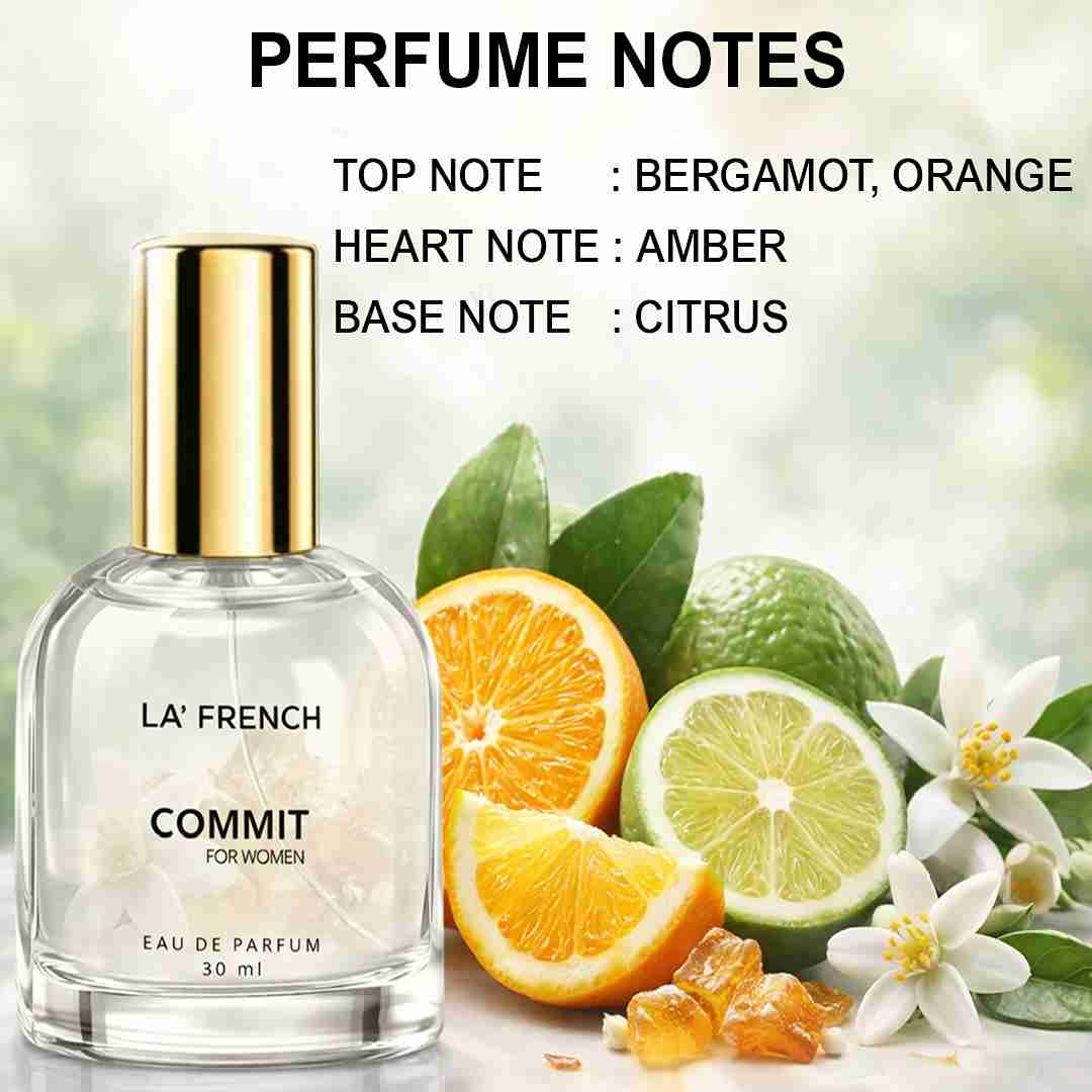 La French Commit Perfume Scent For Women - 30ml