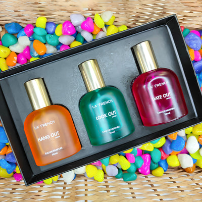 Perfume Gift Set for Men & Women 3x30ml - Hang Out | Look Out | Date Out - hover
