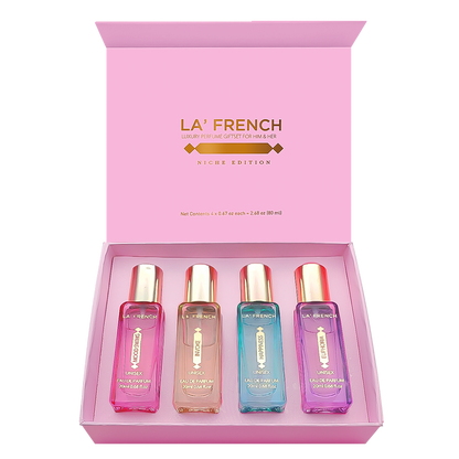 Niche Edition Luxury Perfume Gift Set 4x20 ML | Euphoria | Mood Swing | Happiness | Invoke | Unisex Gift Set (Luxury Perfume Gift Set)