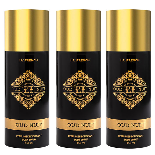 Oud Nuit Combo Pack Of 3 Deodorant Perfume - 150 ml