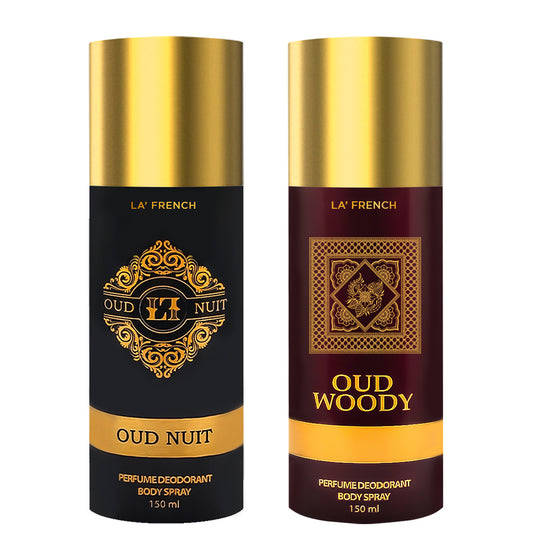 Oud Nuit + Oud Woody Combo Deodorant Perfume - 150 ml