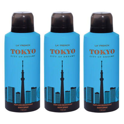 Tokyo Combo Pack Of 3 Deodorant Perfume